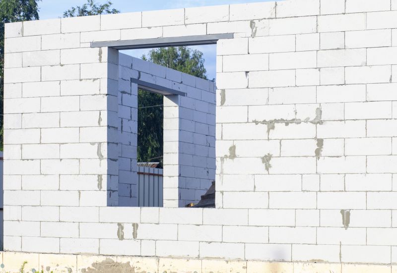 Privacy Wall Construction